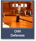 OWI Defenses